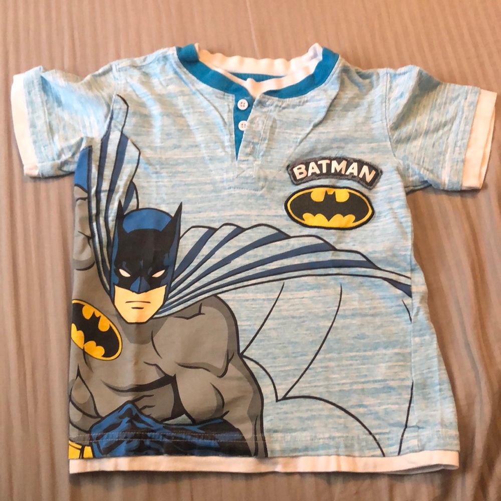 Boys Batman Short Sleeve Shirt